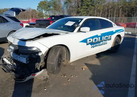 2019 Dodge Charger Police Awd z USA, uszkodzony, nr VIN 2C3CDXKT9KH647369
